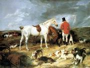 unknow artist Classical hunting fox, Equestrian and Beautiful Horses, 032. painting
